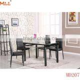 Cheap Simple Glass Dining Table Designs thumbnail-1