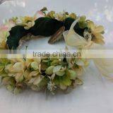 HL015 New Artificial Flower Crown/tiara Flower Crown/wedding Flower Crown Wreath Headband Flower thumbnail-5