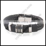 Magnetic Clasp European Style Leather Bracelet thumbnail-1