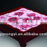 100% Polyester Raschel Quality Printed Interweave Double Blanket thumbnail-1