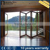 Aluminum Double Glass Folding Balcony Door Designs thumbnail-4