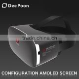 Oculus Rift DK2 VR Glasses Configuration AMOLED screen Deepoon E2 Virtual Reality Helmet for Fully Compatible PC 3D Games Movies