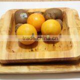 Hot Sale Exquisite Wooden Root Carving Thick Square Plate Sets thumbnail-3