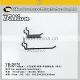 Reliance Factory Retail Pegboard Hook Pegboard Hooks Black thumbnail-2