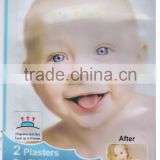 Disposible cooling gel plaster for babies quick physical cooling high water content