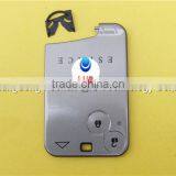 Hot Sale Renault Key Card for 2 Button Keyless Smart Card Case Renault Laguna Blank Key Card thumbnail-2