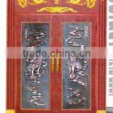 Rome Column1 + Copper Carved Door