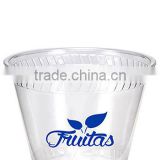 9oz Custom Clear Plastic Squat Cups