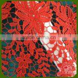 China Manufacturer High Level Water Souble Chemical Embroidery Fabric For Dress thumbnail-2