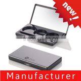 OEM Best Quality 3 Color Eyeshadow Palette Packaging With Mirror