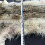 China Wholesale Raw Wolf Fur / Real Wolf Fur Skin / Natural Wolf Pelt thumbnail-6