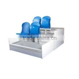 sport facility seatway retractable tribune telescopic bleacher folding plastic seating flex grandstand. portable bleacher