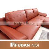 Modern Indoor Furniture L-shaped Leather Sofa Price thumbnail-1