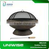 Stainless Steel Firebowl Fire Pit With Handles thumbnail-3