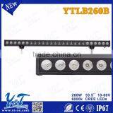 Fast Shipping Aluminium Housing Led Working Light Bar 4x4 Led Car Light 260w Auto Led Car Light Bar for go Kart Made in China thumbnail-3