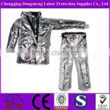 100% Glass Fabrice Anti Radiation Aluminized Fire Suit thumbnail-1