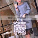 PU Leather Large Capacity Elegant Female Hand Bag thumbnail-2