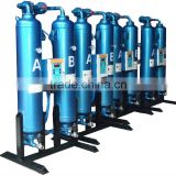 Heatless regeneration compressed air dryer
