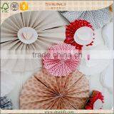 Baby Showers Decoration Pretty Diy Rosette Pinwheel Centerpieces