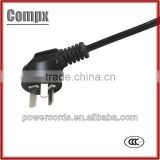 China standard 6/10/16a 250v Chinese ac power cord