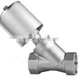 2 Way Full Stainless Steel Angle Seat Valve With Pneumatic Actuator thumbnail-6