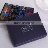 Thick Men Underwear Paper Packaing Box With Lid and Bottom for Shipping Briefs; Knickers