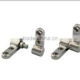 Cast stainless steel tube hinge