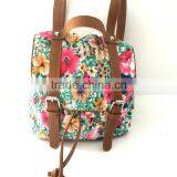 Wholesale Fashion Canvas student mini backpack