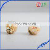 Aros Double Pearl Rhinestone Crystal Earrings for Women Crystal Gold Stud Earrings Jewelry Accessary thumbnail-6