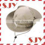 100%Cotton Canvas Hunting Fishing Outdoor Wide Brim Military Bucket Hat thumbnail-1