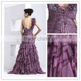 Fashion New Style Sexy Dress Designer Names Long Dresses Purple Lace Party Dress thumbnail-6