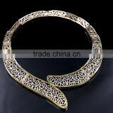 African 2016 Wholesale Cheap Metal Ring Pendant and Stud Earring Jewerly Set thumbnail-3