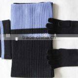 Men's Winter Cashmere Scarfs,gloves & Hats Set thumbnail-1