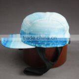 Hot Selling Flat Brim 5-panel Camper Cap With Fixed Belt thumbnail-3