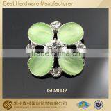 2014 Teardrop Rhinestone and Pearl Embelishment Button for Wedding Decoration