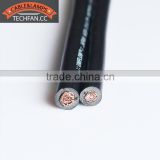 super flexible pvc copper car battery cable