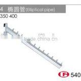 New Style 2 Feet Metal Chrome Display Hook From Chuangfeng C24