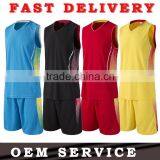 OEM Custom Made College Sublimation Basketball Jersey With Number and Logo thumbnail-2