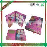 cosmetic paper case with mirror,makeup paper compact packaging paper case