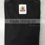 60%lyocell 40%cotton Men's T-shirt With Decoration thumbnail-1