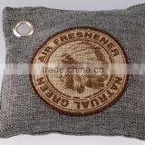 Eco-friendly 200g Activated Bamboo Charcoal Bag Custom Car Air Freshener thumbnail-3