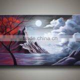 Canvas Art Landscape Abstract Oil Painting thumbnail-1