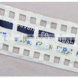 Special Design 7cm Width Combined Wholesale Satin Ribbon With Ladder Trim thumbnail-2