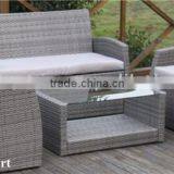 Steel Outdoor Furniture Wicker Sofa Set thumbnail-2