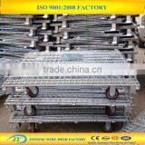 High Quality and Safty Galvanized Metal Wire Mesh Container thumbnail-3