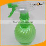 Empty Clear Green 250ml Plastic Trigger Hairdressing Watering Spray Bottle Wholesale thumbnail-3