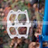 1 Pair KACTUS 16TCycling Mountain Bike MTB Magnesium Pedals Platform CNC Titanium 3 Bearing Fixed Gear Bearings s Axle thumbnail-6