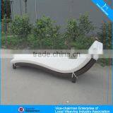 Modern Rattan Furniture Garden Sun Lounger Rattan Pool Lounge Chair CF739 thumbnail-3