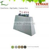 YH-8239 Garden Furniture Flowerpot Resin Rattan Garden Planters thumbnail-1