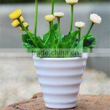 Home Decor Colorful Plastic Small Decorative Flower Pots thumbnail-1